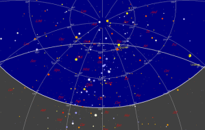Il cielo alle 0 UTC del 21 dicembre 2012
