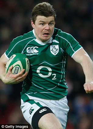 Brian O'Driscoll Centro Irlandese