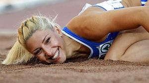 L'alteta greca cacciata dalle Olimpiadi di Londra