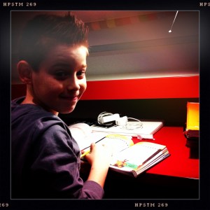 Filippo e i compiti del week end